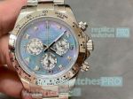 AAA Swiss Clone Rolex Daytona 7750 Mother Of Pearl 904L Stainless Steel Watch